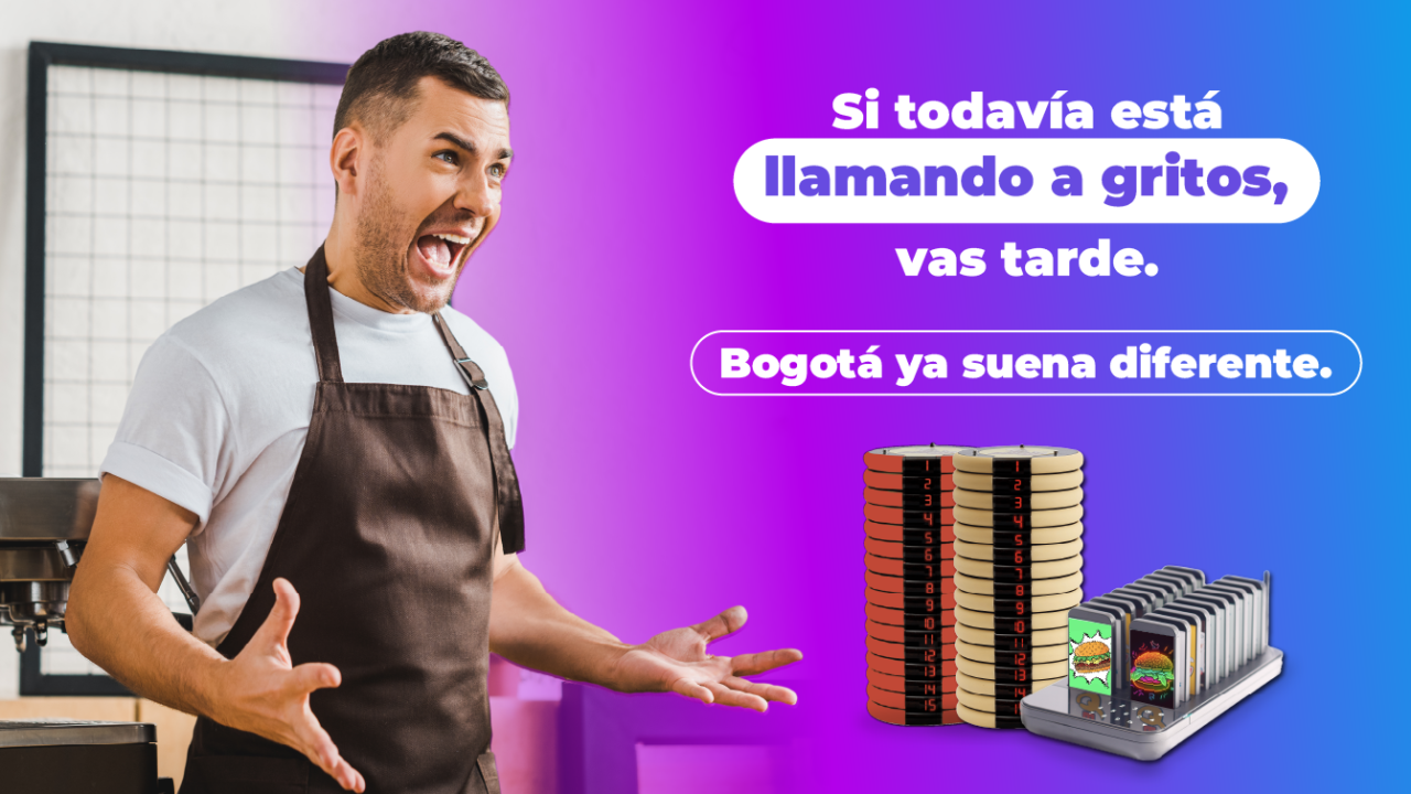Localizadores para restaurantes autoservicio
