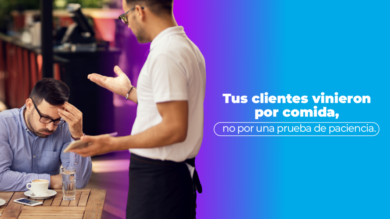sistema de llamado para restaurantes autoservicio